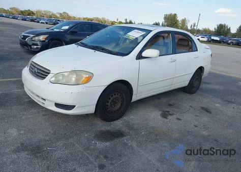 2004 Toyota Corolla Le from USA, damaged, VIN 1NXBR38E94Z308066